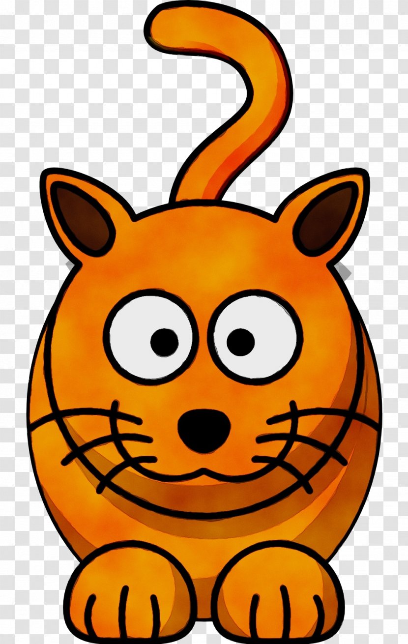 Orange - Paint - Happy Smile Transparent PNG