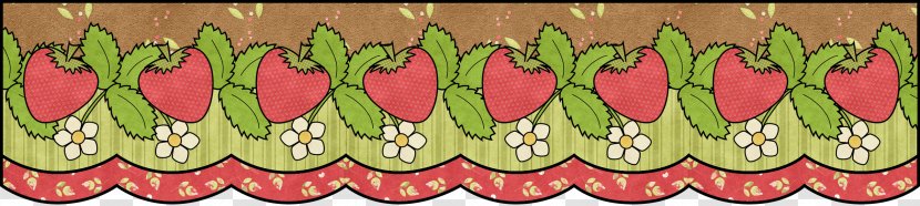 Download - Flowering Plant - Cartoon Strawberry Lace Transparent PNG