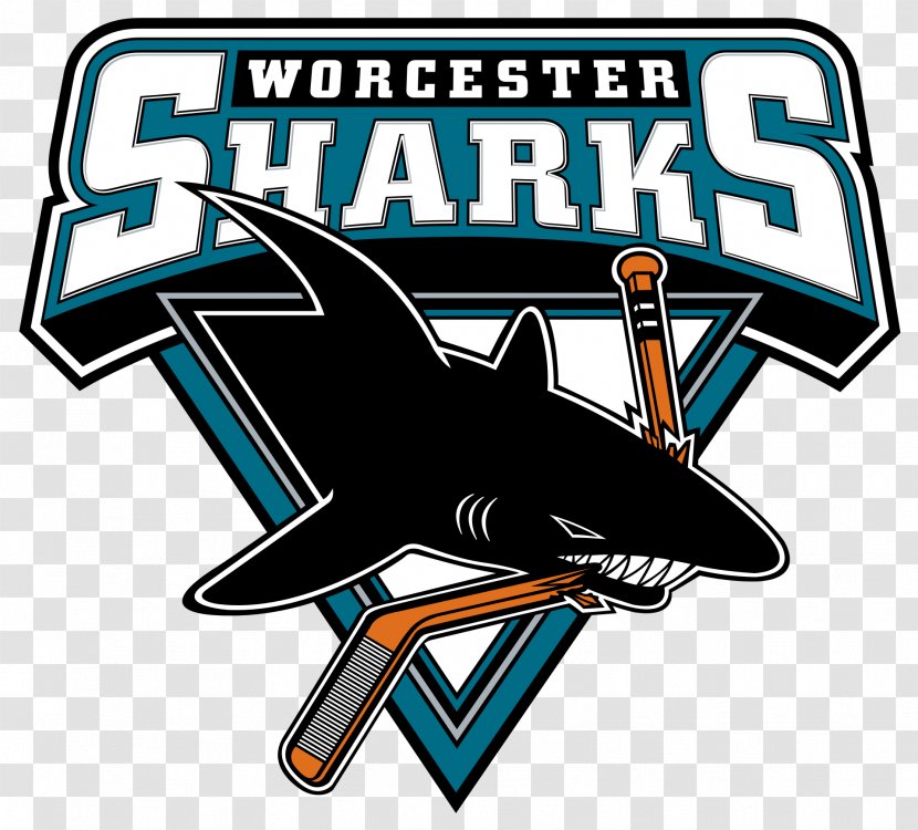 Worcester Sharks San Jose American Hockey League National - Logo Transparent PNG