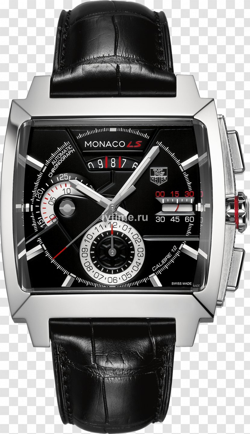 TAG Heuer Monaco Chronograph Automatic Watch - Counterfeit Transparent PNG