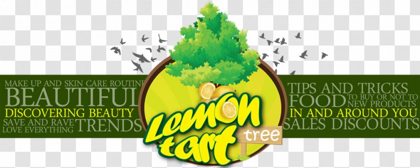 Logo Brand Tree Font - Lemon Tart Transparent PNG