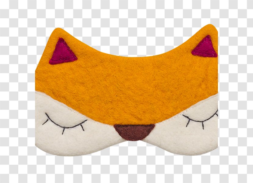 Red Fox Sleep Stuffed Animals & Cuddly Toys Mask - Sleeping Transparent PNG