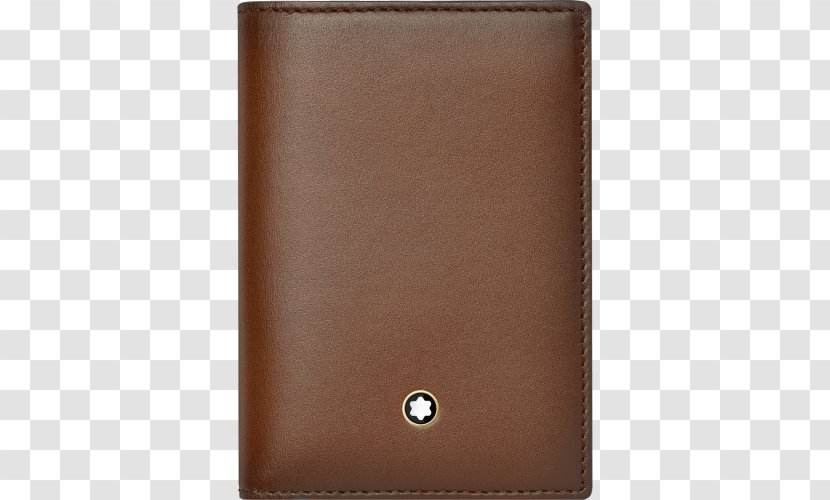Wallet Meisterstück Leather Montblanc Pocket - Price Card Transparent PNG