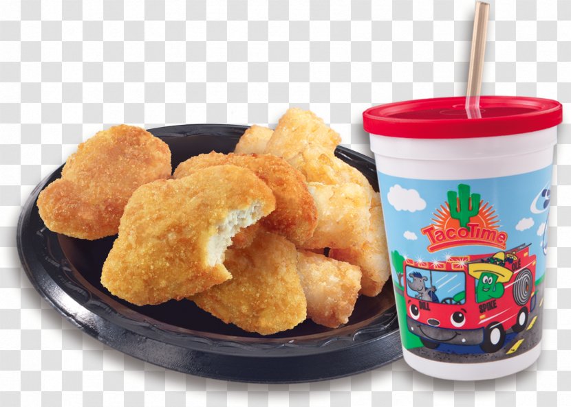 Chicken Nugget Corn Dog Fast Food Taco - Fried Transparent PNG