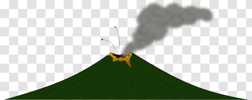 Volcano Clip Art Mount Etna Lava Openclipart - Sky - Cartoon Transparent PNG