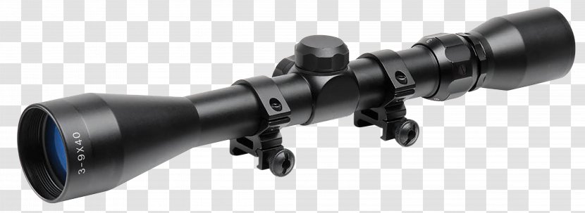 Telescopic Sight Reticle Weaver Rail Mount Hunting Eye Relief - Frame Transparent PNG