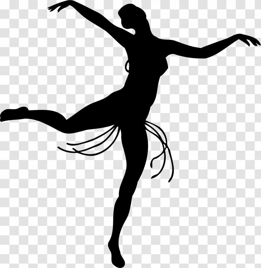 Silhouette Ballet Dancer Clip Art - Performing Arts - Dance Clipart Transparent PNG