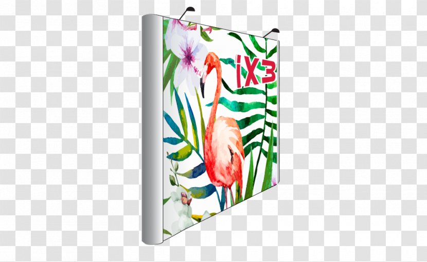 Flamingo Notebook Diary Lattice Graph Tropical Rainforest - Petal - Orchids Transparent PNG