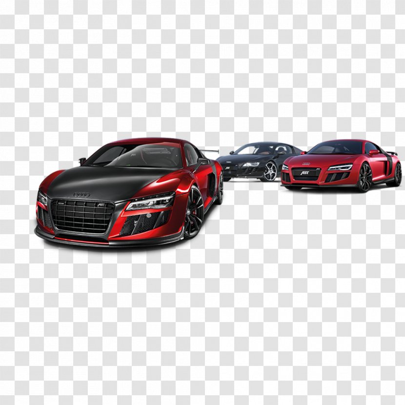 Audi R8 Car - Sports - The Team,Three Cars,car,Audi Transparent PNG