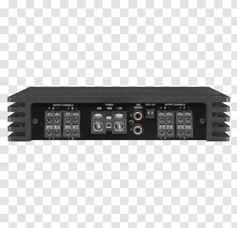 Electronics Audio Power Amplifier Digital Signal Processor Processing - Endstufe - Dsp Saab Transparent PNG