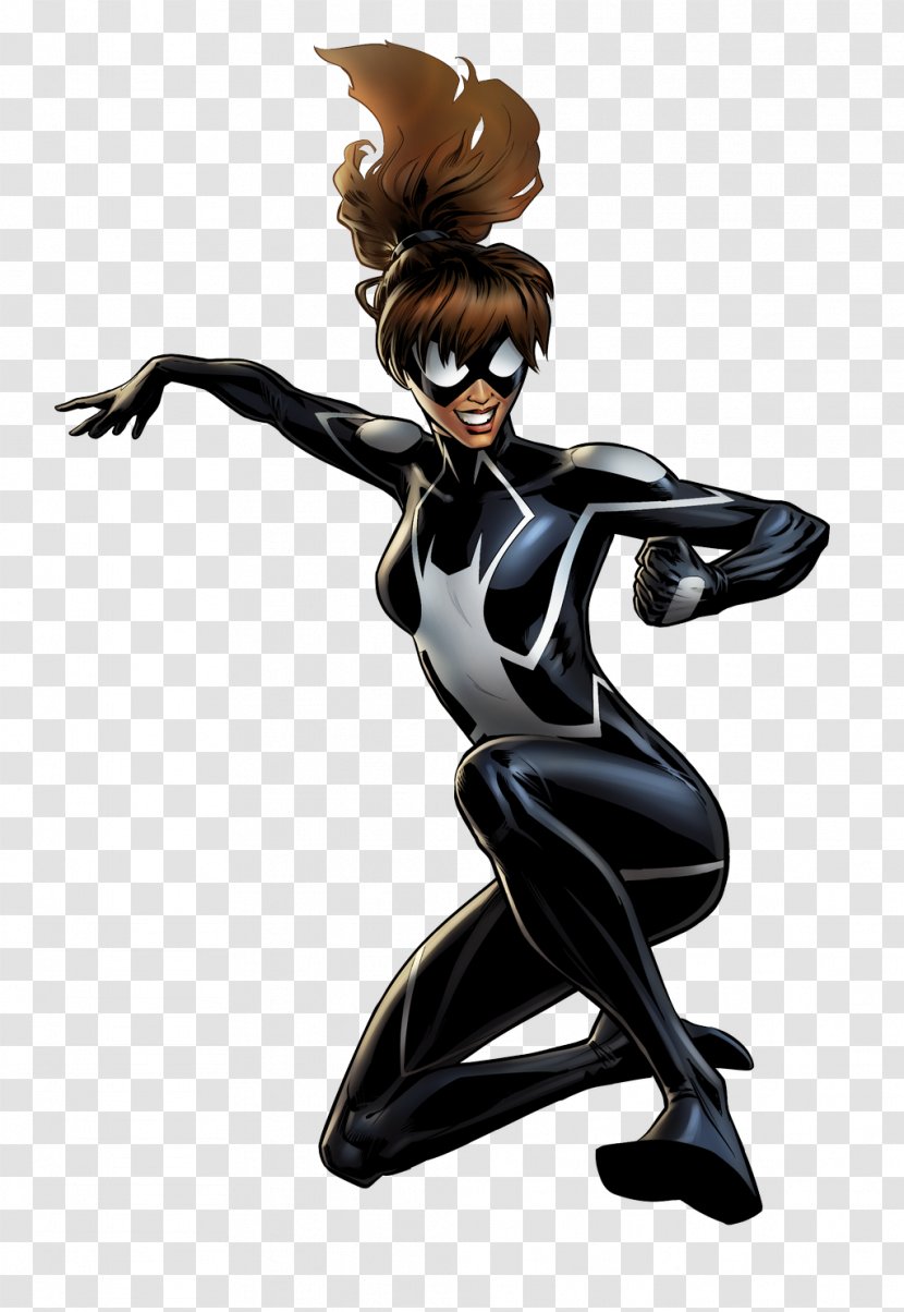 Marvel: Avengers Alliance Spider-Man Anya Corazon Spider-Woman (Jessica Drew) Spider-Girl - Superior Spiderman - Powerful Woman Transparent PNG