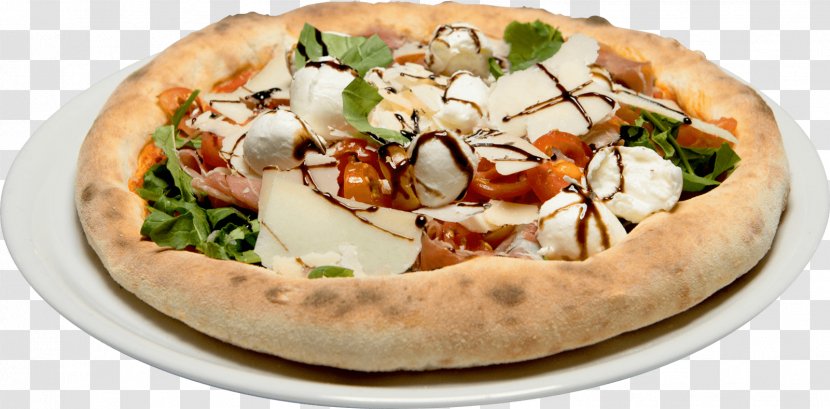Pizza Italian Cuisine European Vegetarian Mediterranean - Food - Gourmet Club Transparent PNG