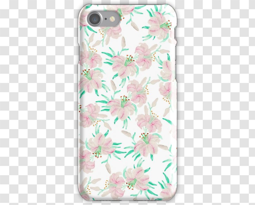 Petal Floral Design Pink M - Mobile Phone Case Transparent PNG