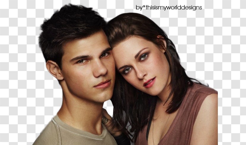 Taylor Lautner Kristen Stewart The Twilight Saga: Eclipse Bella Swan - Watercolor Transparent PNG