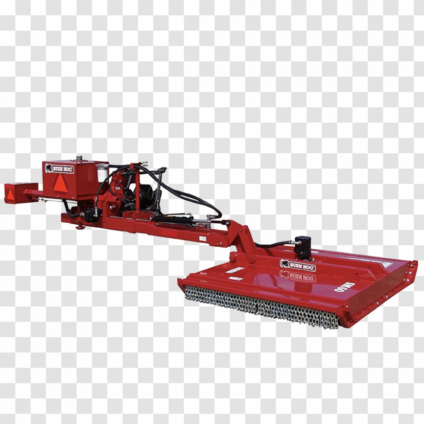 Brush Hog Rotary Mower Machine Agriculture - Heavy Machinery - Hay Transparent PNG