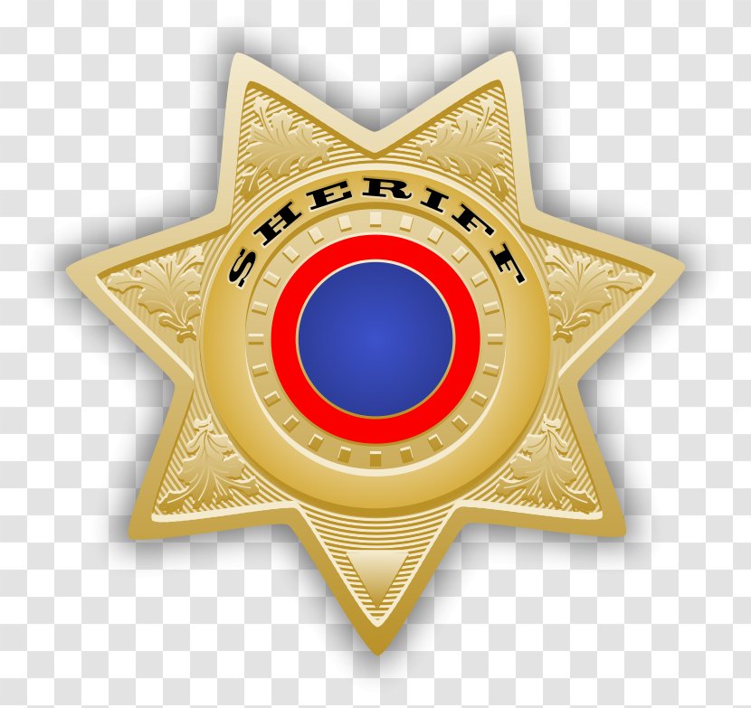 American Frontier Badge Sheriff United States Police Officer Transparent PNG