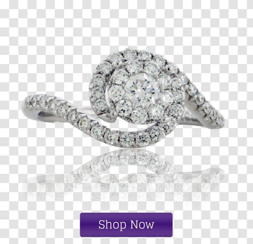 Engagement Ring Jewellery Wedding Diamond - Gold Transparent PNG