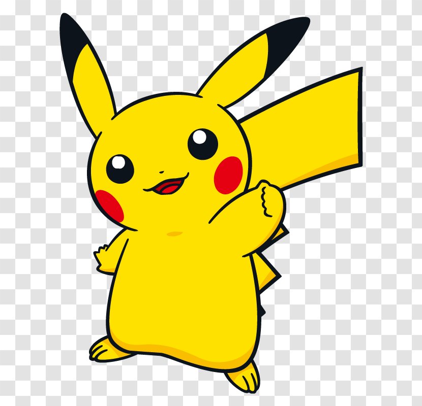 Pikachu Pokémon Yellow Raichu Clip Art - Line Transparent PNG