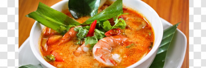 Tom Yum Thai Cuisine Kha Kai Hot And Sour Soup Green Curry - Southeast Asian Food - Shrimp Transparent PNG