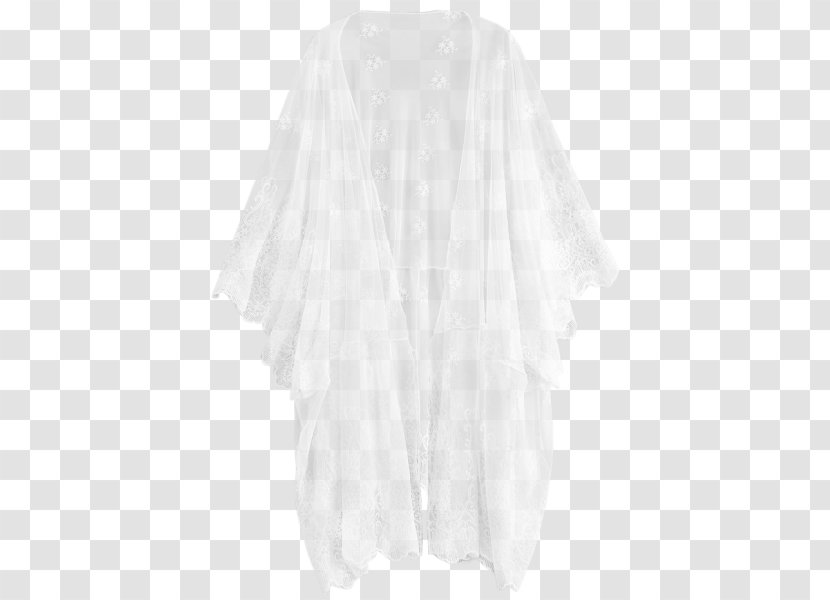 Cardigan Blouse Sleeve Neck Costume - Poncho - Dining Tablecloth Tassels Transparent PNG
