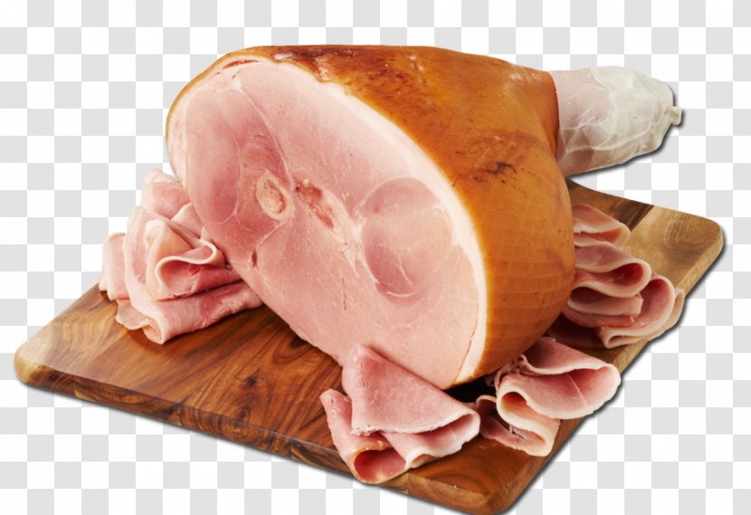 Ham Sausage Bacon Delicatessen Pork - Watercolor Transparent PNG