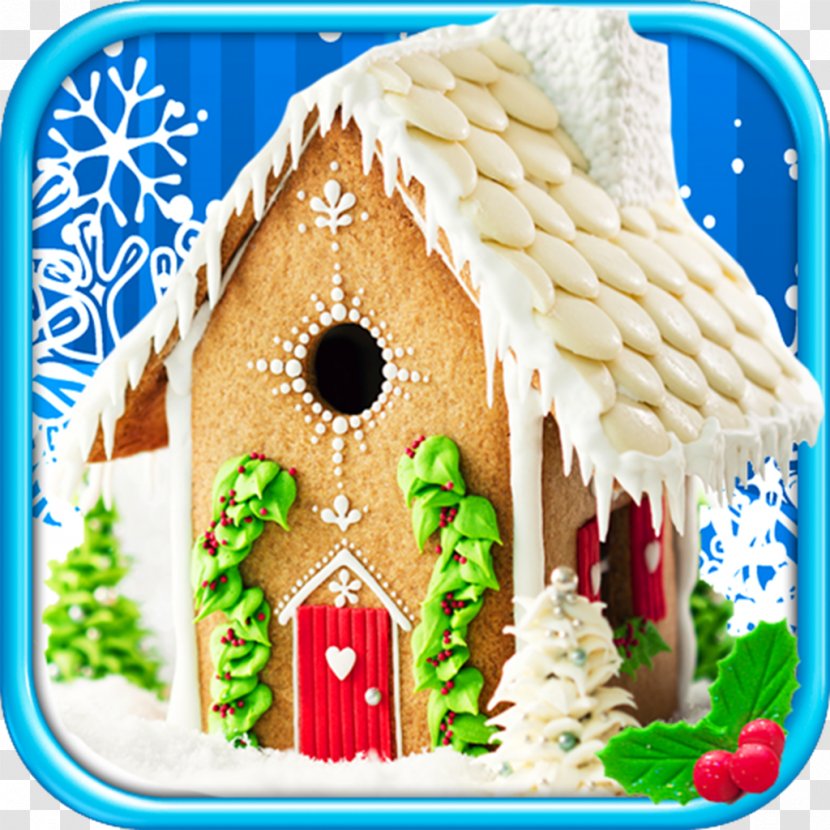 Gingerbread House Frosting & Icing Man Transparent PNG