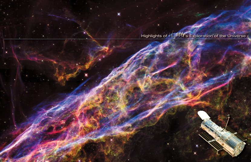 Hubble Space Telescope Veil Nebula Supernova Remnant - Outer - Universe Transparent PNG