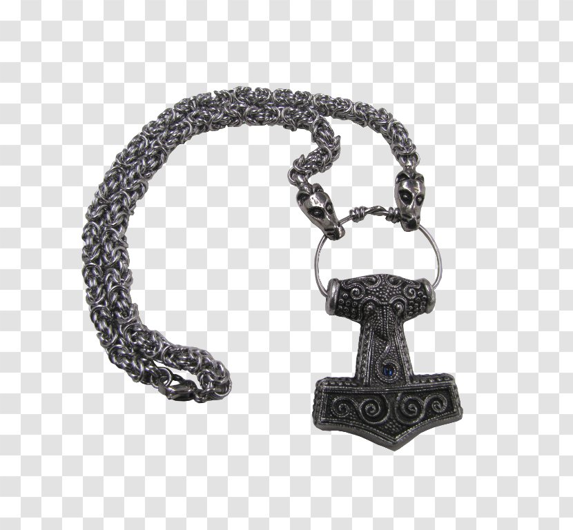 Necklace Bracelet Asgard Mjölnir Thor - Viking Transparent PNG