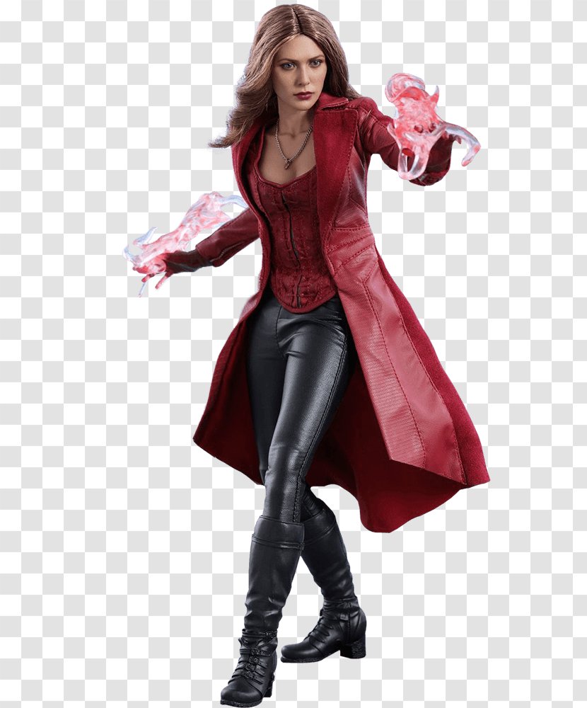 Wanda Maximoff Captain America Hot Toys Limited Action & Toy Figures Marvel Cinematic Universe - Civil War - Witch Transparent PNG