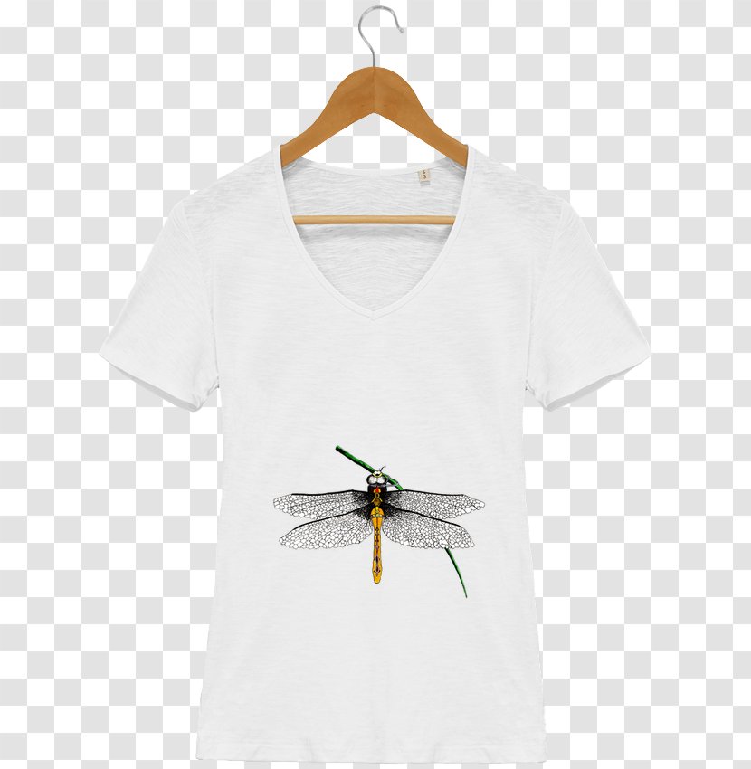 T-shirt Sleeve Collar Woman Fashion - Tshirt Transparent PNG