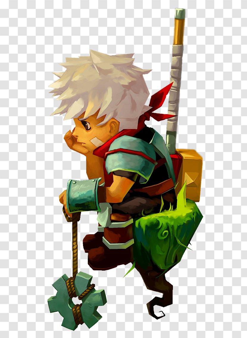Bastion Low Poly Concept Art Character - Video Game - Design Transparent PNG