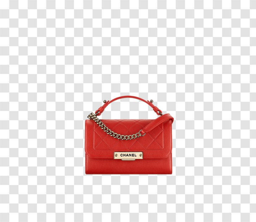 Handbag Chanel LVMH Leather - Clothing - Red Spotted Transparent PNG