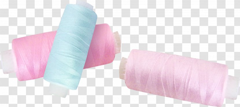 Textile Plastic - Magenta - Pretty Color Needle Cylinder Transparent PNG