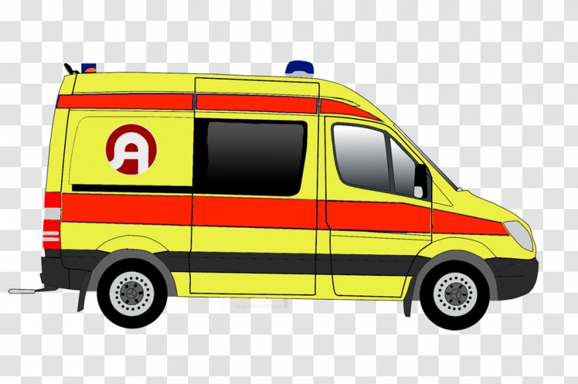 Ambulance Car Emergency Medical Services Spiekeroog Compact Van - Transport Transparent PNG