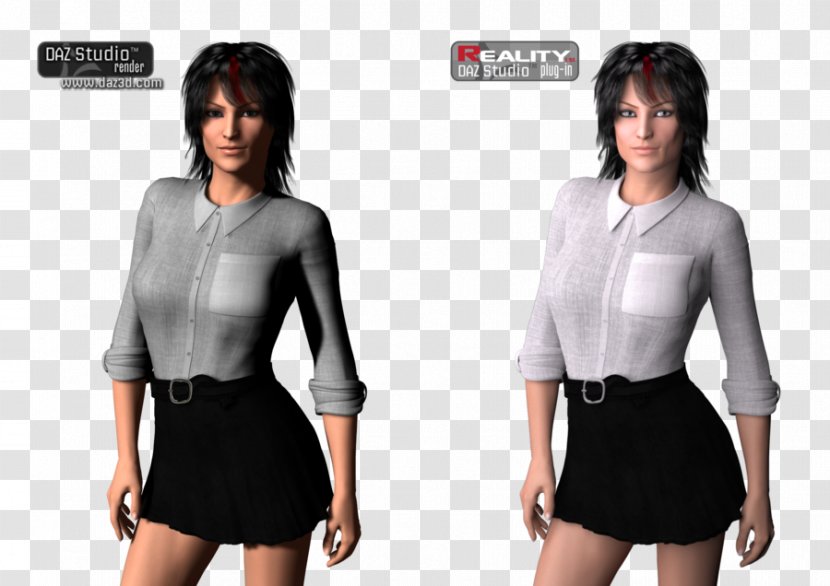 DAZ Studio DAS Productions Inc LuxRender Blouse Rendering - Das - Appearance Vs Reality Transparent PNG