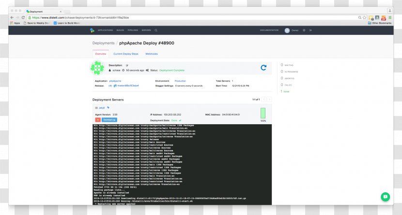 Computer Program Apache HTTP Server Software Deployment Web - Screenshot Transparent PNG