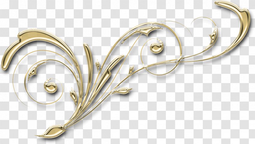 Body Jewellery Earring Gold Clip Art - Jewelry Transparent PNG