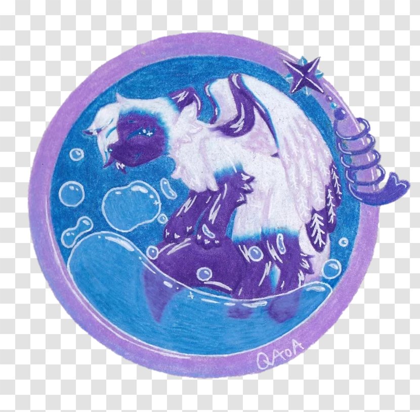 Purple Cobalt Blue Violet Marine Mammal - Microsoft Azure - Tsunami Transparent PNG