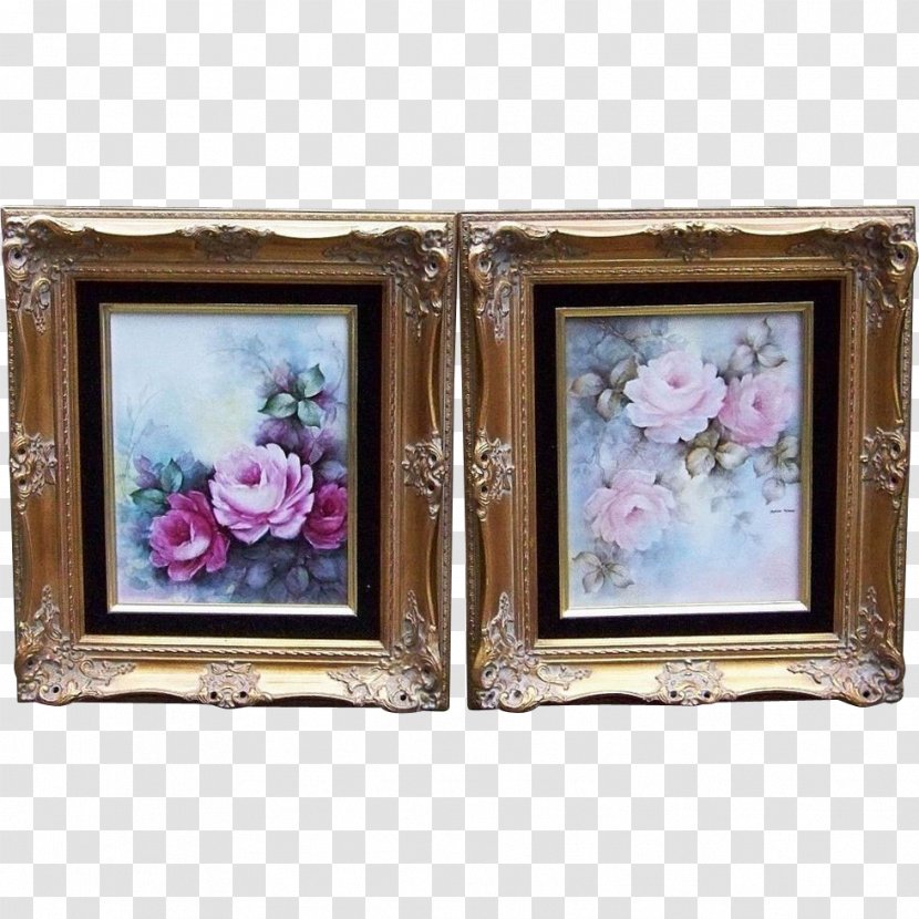 Picture Frames Rectangle - Hand Painted Frame Transparent PNG