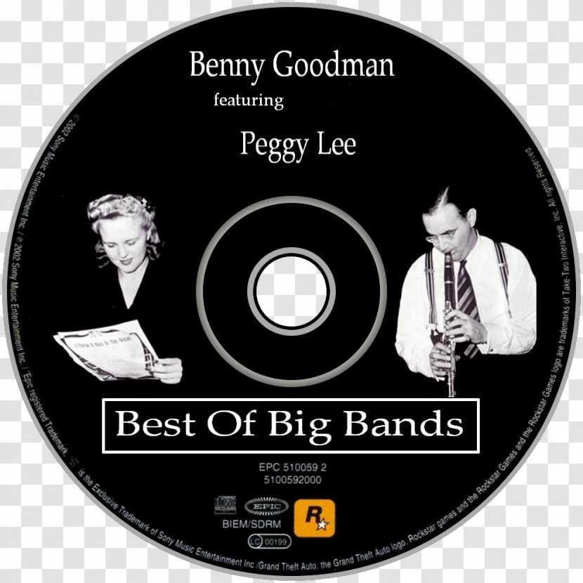 Compact Disc Best Of The Big Bands: Benny Goodman Featuring Peggy Lee (feat. Helen Forrest) - B Transparent PNG