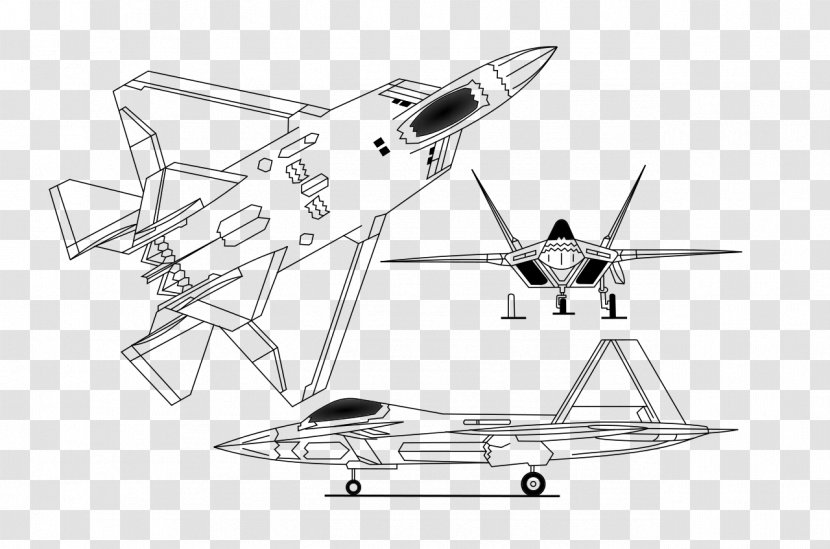 Lockheed Martin F-22 Raptor Convair F-106 Delta Dart Airplane McDonnell Douglas F-15 Eagle General Dynamics F-16 Fighting Falcon - Aerospace Engineering Transparent PNG