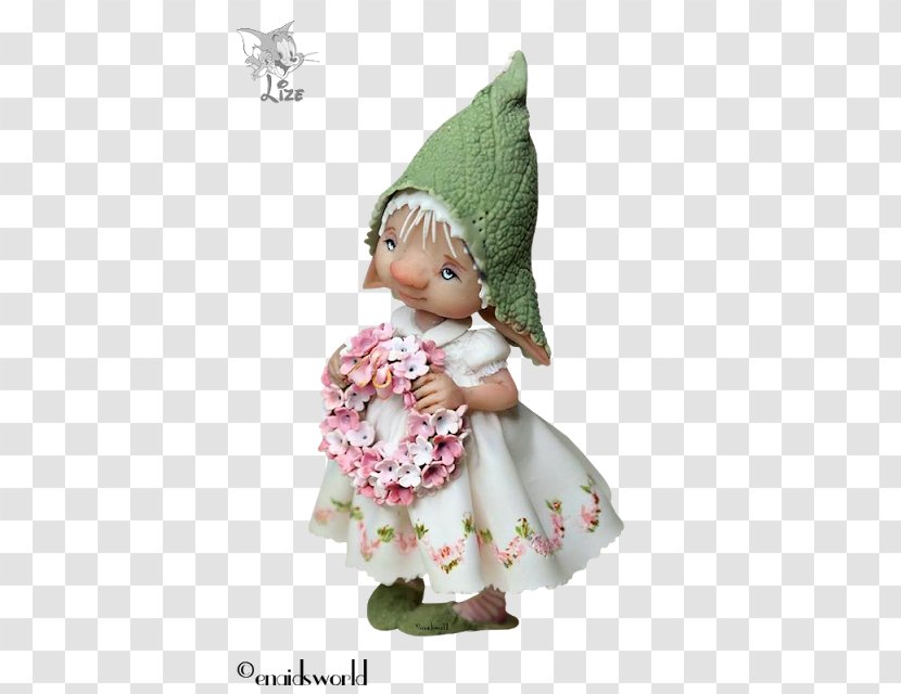 Doll Christmas Ornament Toddler Character - Fictional - Flower Fairy Transparent PNG