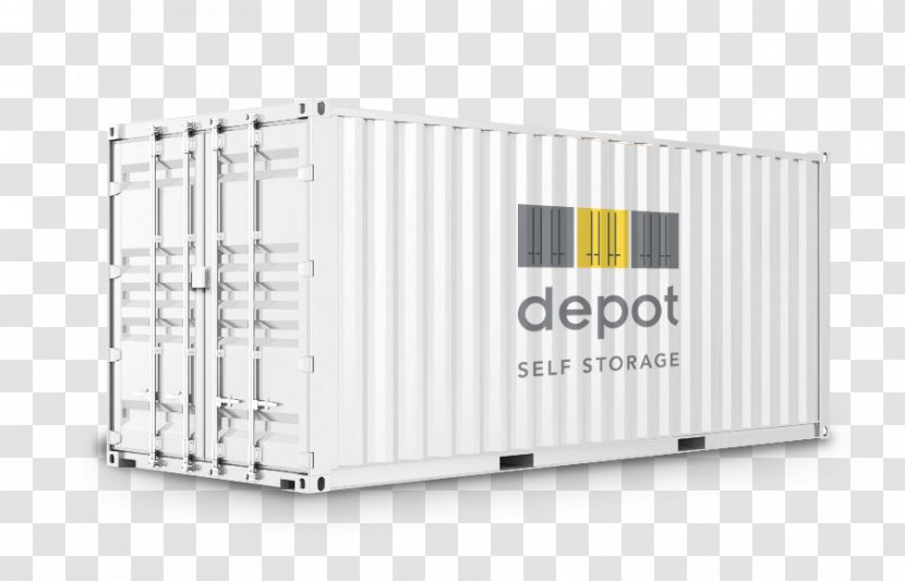 Shipping Container Mobile Storage Rentals Intermodal Cargo - Self Transparent PNG