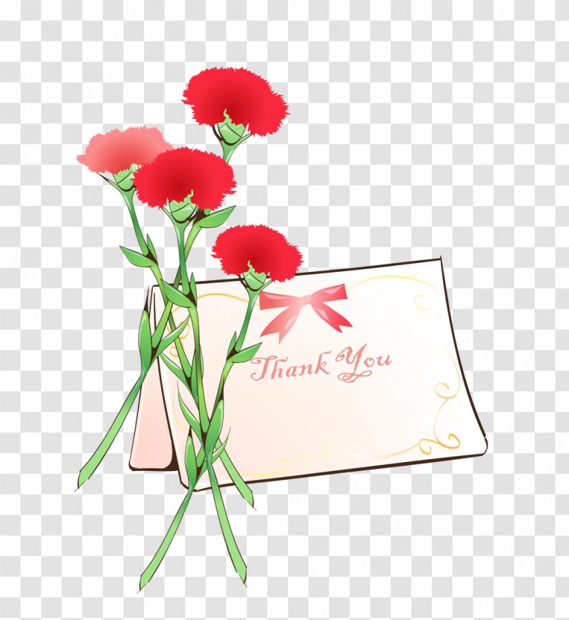 Carnation Mother's Day Flower Nosegay - Arranging Transparent PNG