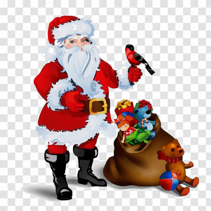 Santa Claus - Figurine - Garden Gnome Christmas Transparent PNG
