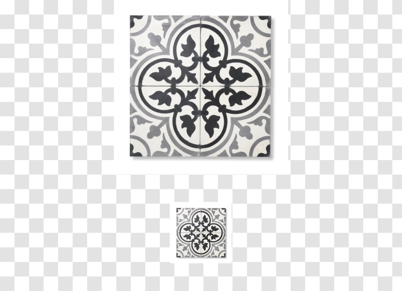 Cement Tile Encaustic Floor Pattern - Royal Patterns Transparent PNG