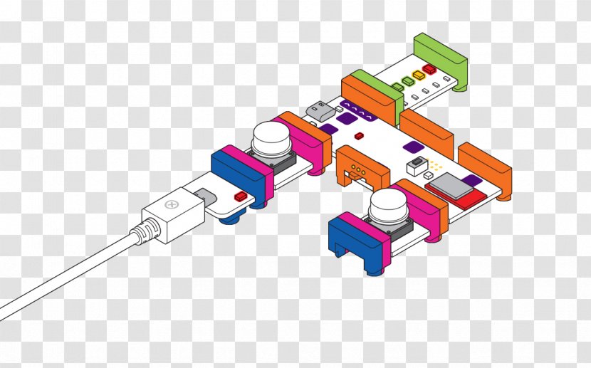 LittleBits Electronics Electrical Network - Shopping Spree Transparent PNG