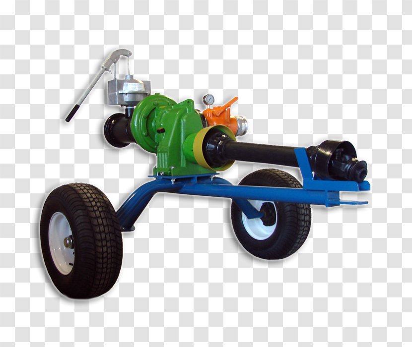 Water Pumping Power Take-off Irrigation Tractor - Well Pump - Trolly Transparent PNG
