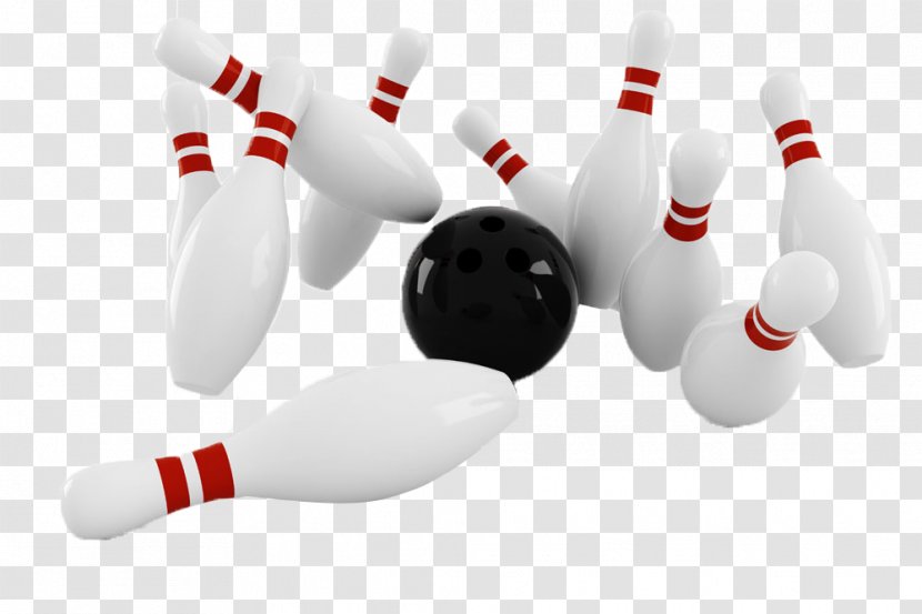 3d Bowling Strike Ten-pin Pin - Ninepin - White Transparent PNG