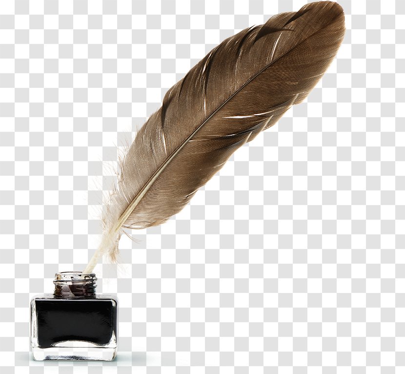 Paper Inkwell Quill Pen Stock Photography - Feather Transparent PNG